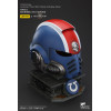 JoyToy - Space Marines II - Ultramarines Elmetto MkX del tenente Titus - espositore-11