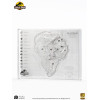 ECC Elite Creature Collectibles - Jurassic Park Mappa topografica di Isla Nublar