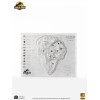 ECC Elite Creature Collectibles - Jurassic Park Mappa topografica di Isla Nublar