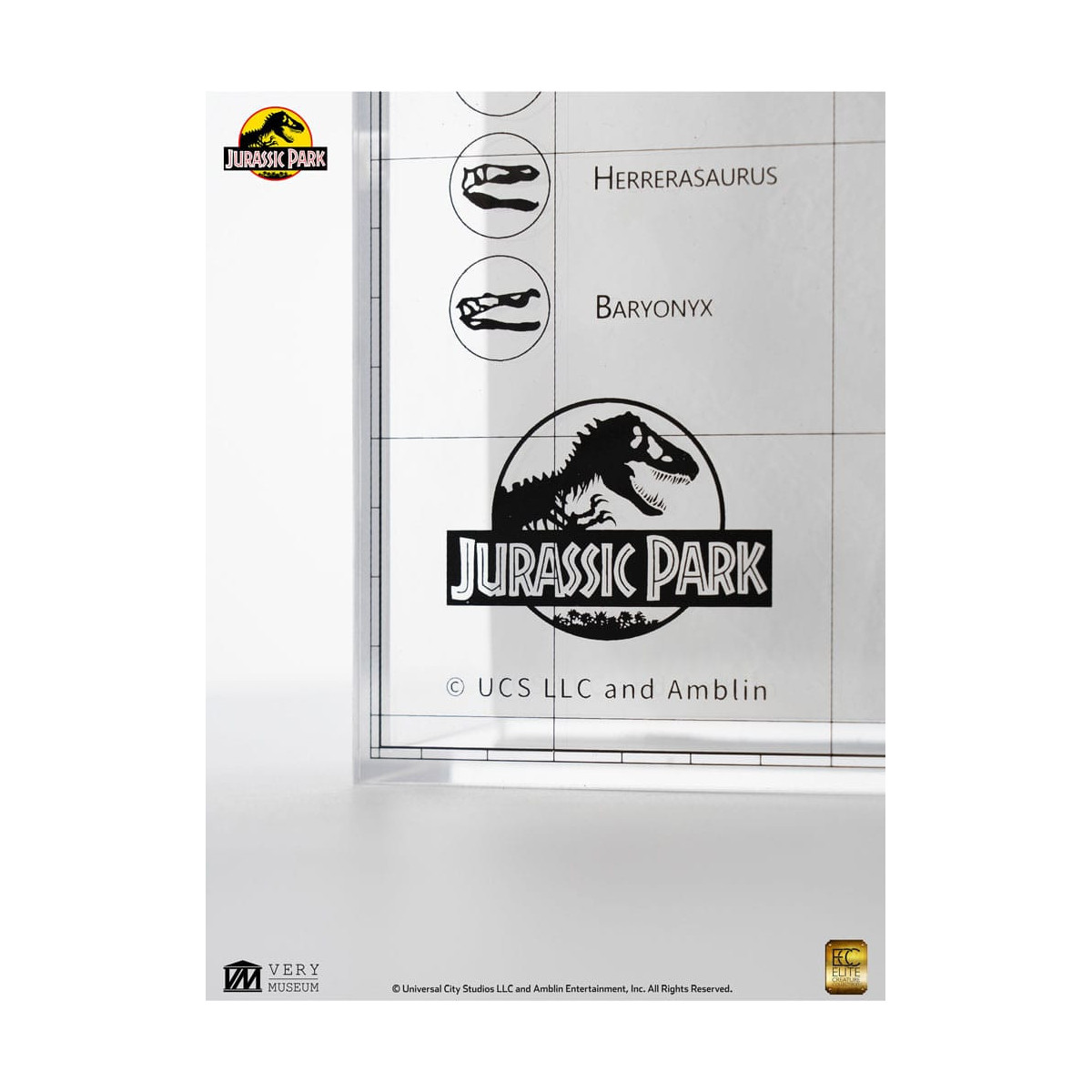 ECC Elite Creature Collectibles - Jurassic Park Mappa topografica di Isla Nublar