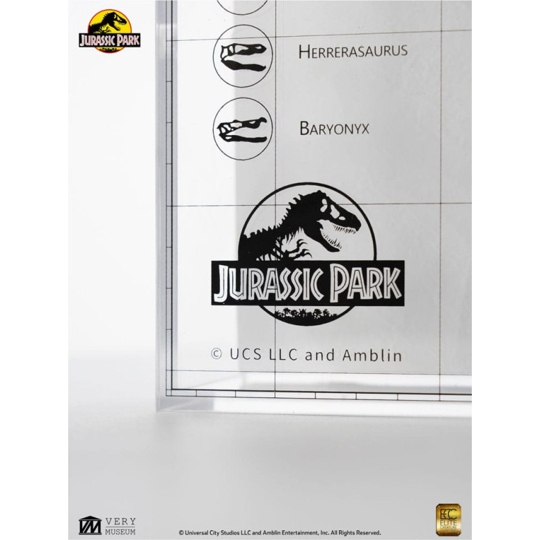 ECC Elite Creature Collectibles - Jurassic Park Mappa topografica di Isla Nublar