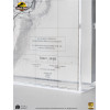 ECC Elite Creature Collectibles - Jurassic Park Mappa topografica di Isla Nublar