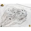 ECC Elite Creature Collectibles - Jurassic Park Mappa topografica di Isla Nublar