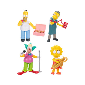 Jakks Pacific - Il sito I Simpson - Onda 2 Homer, Krusty, Lisa, Moe