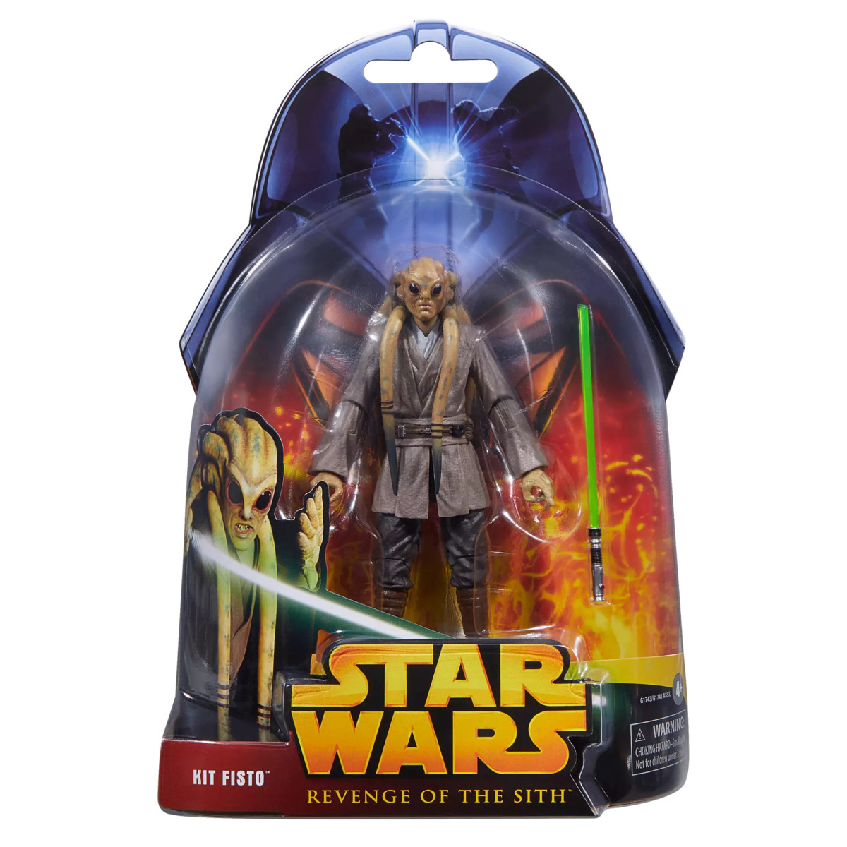 Star Wars Serie Nera - Kit Fisto - Figurina del 20° anniversario della Vendetta dei Sith
