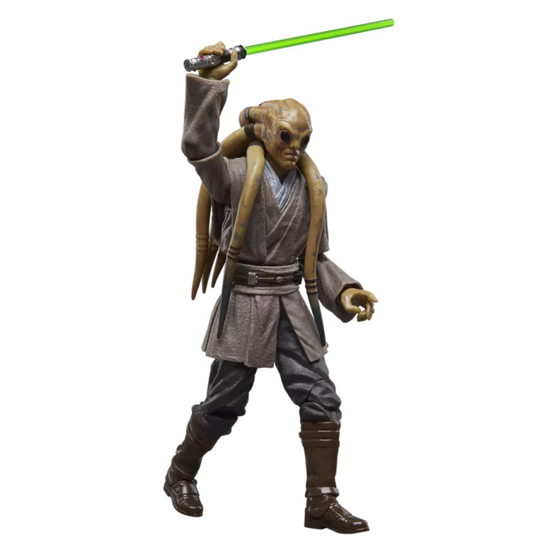 Star Wars Serie Nera - Kit Fisto - Figurina del 20° anniversario della Vendetta dei Sith