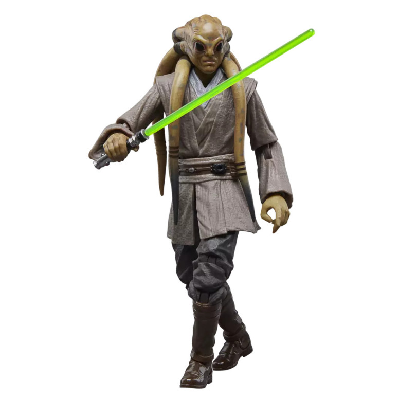Star Wars Serie Nera - Kit Fisto - Figurina del 20° anniversario della Vendetta dei Sith