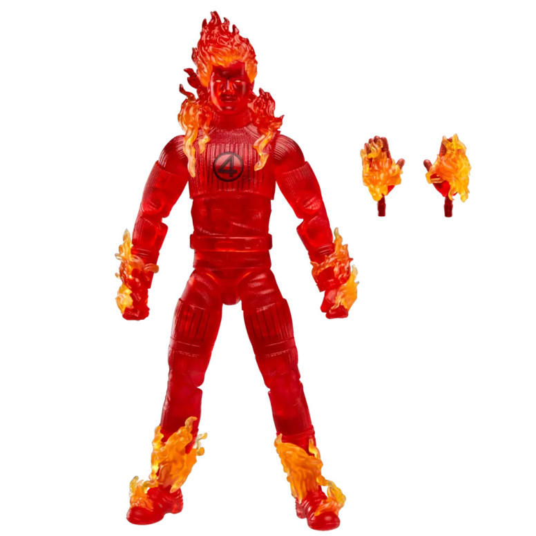 Marvel Legends - Torcia Umana - I Fantastici Quattro Primi Passi action figure