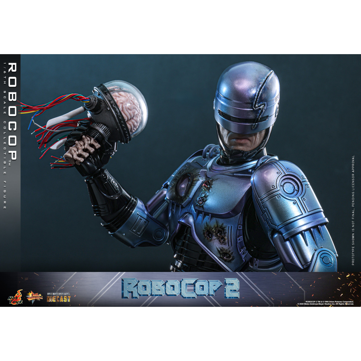 Hot Toys - RoboCop 2 Movie Masterpiece figura d'azione 1/6