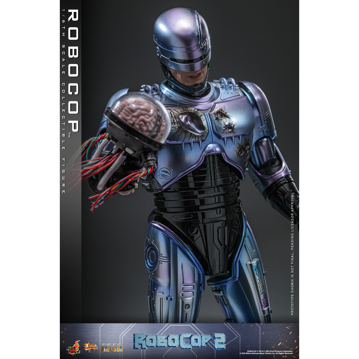 Hot Toys - RoboCop 2 Movie Masterpiece figura d'azione 1/6