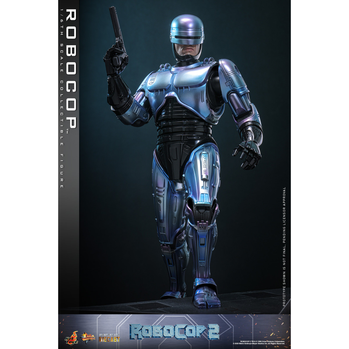 Hot Toys - RoboCop 2 Movie Masterpiece figura d'azione 1/6