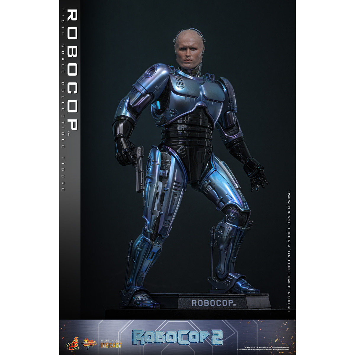 Hot Toys - RoboCop 2 Movie Masterpiece figura d'azione 1/6
