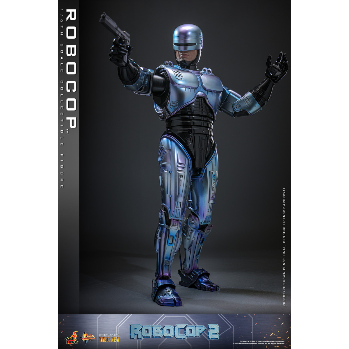 Hot Toys - RoboCop 2 Movie Masterpiece figura d'azione 1/6