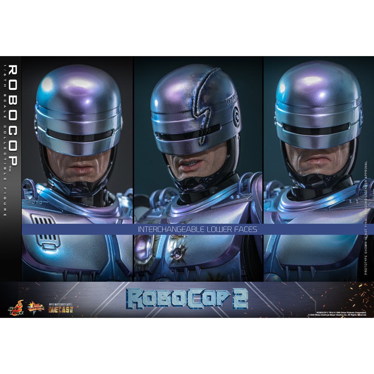 Hot Toys - RoboCop 2 Movie Masterpiece figura d'azione 1/6