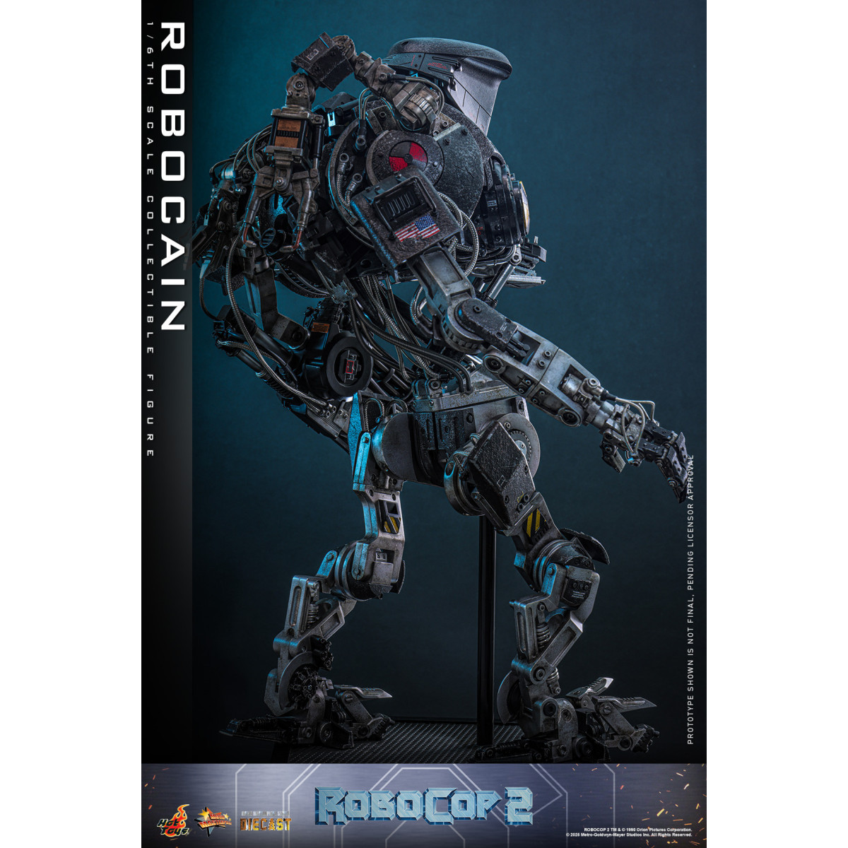 Hot Toys - RoboCop 2 - RoboCain Movie Masterpiece action figure 1/6
