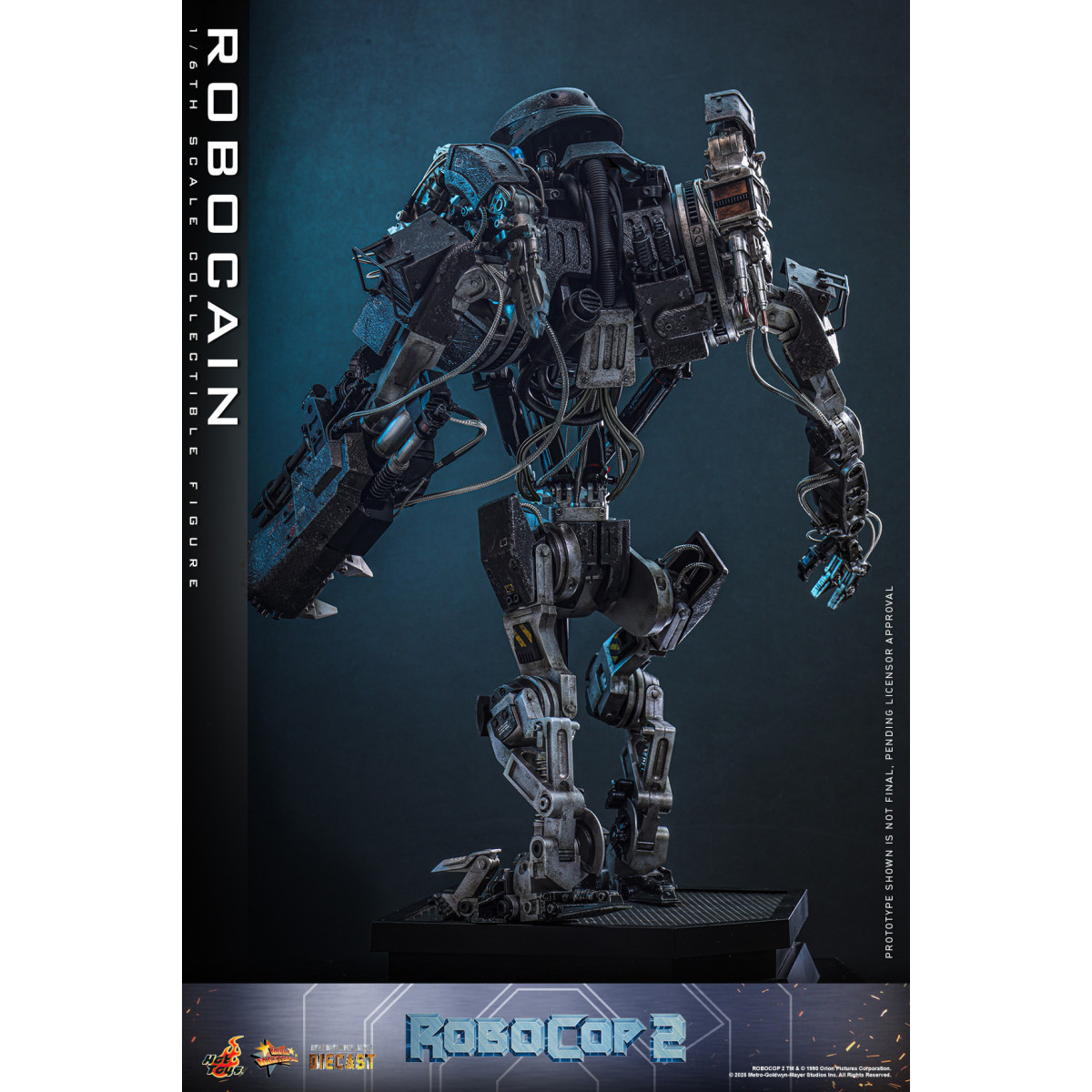 Hot Toys - RoboCop 2 - RoboCain Movie Masterpiece action figure 1/6