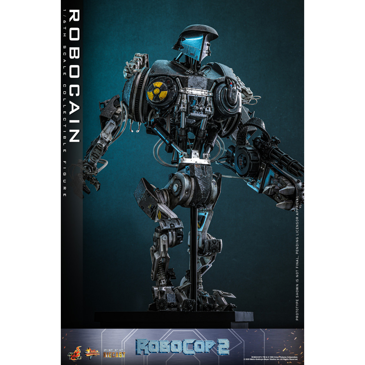 Hot Toys - RoboCop 2 - RoboCain Movie Masterpiece action figure 1/6