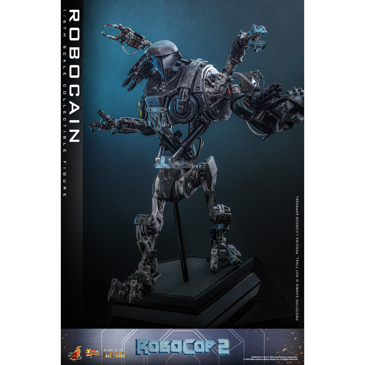Hot Toys - RoboCop 2 - RoboCain Movie Masterpiece action figure 1/6