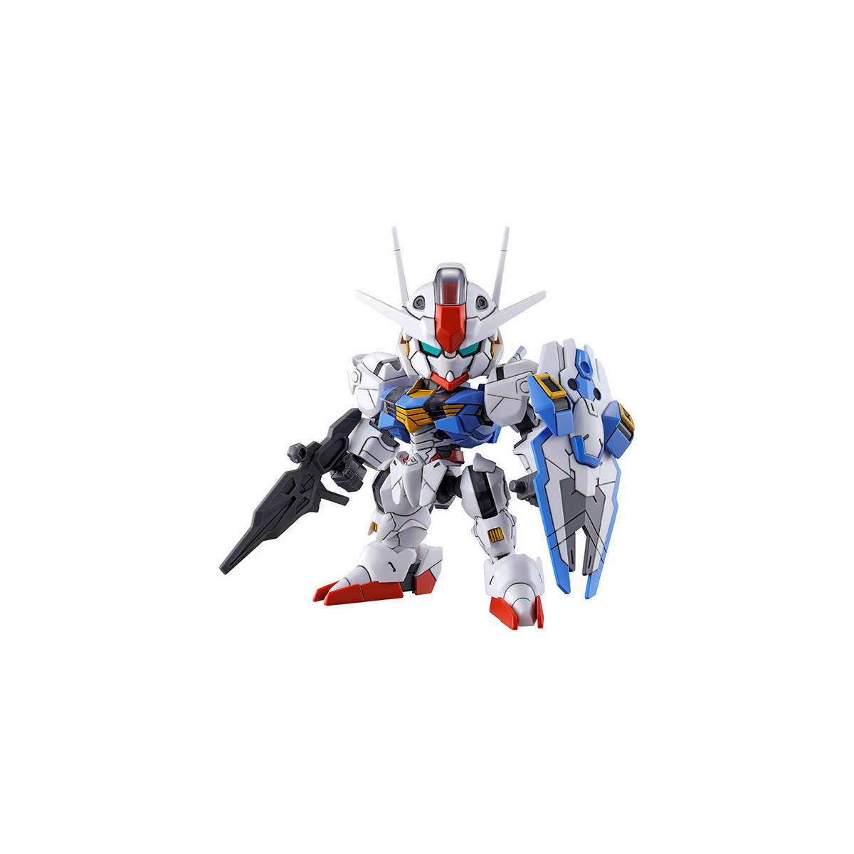 Bandai - Gunpla - SD Gundam Ex-Standard - XVX-016 Gundam Aerial - MOBILE SUIT Gundam: La strega di Mercurio