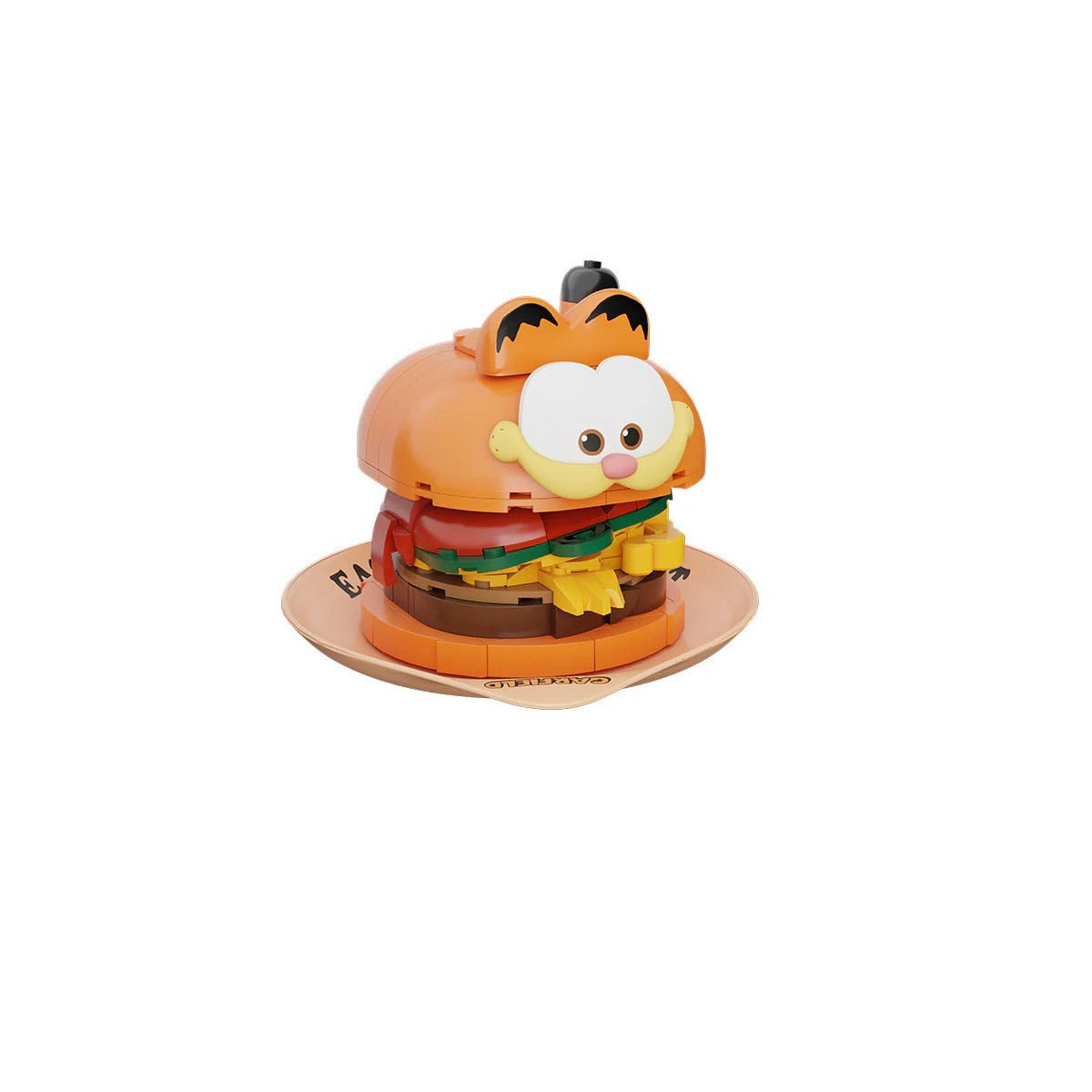 Pantasy - Garfield Foodie Series- Garfield Hamburger (set per la costruzione)