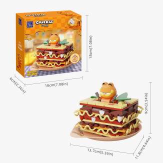 Pantasy - Garfield Foodie Series - Garfield Lasagne (set a construire)