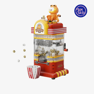 Pantasy - Garfield Serie Macchine Fantastiche - Garfield Macchina per pop corn (set da costruire)