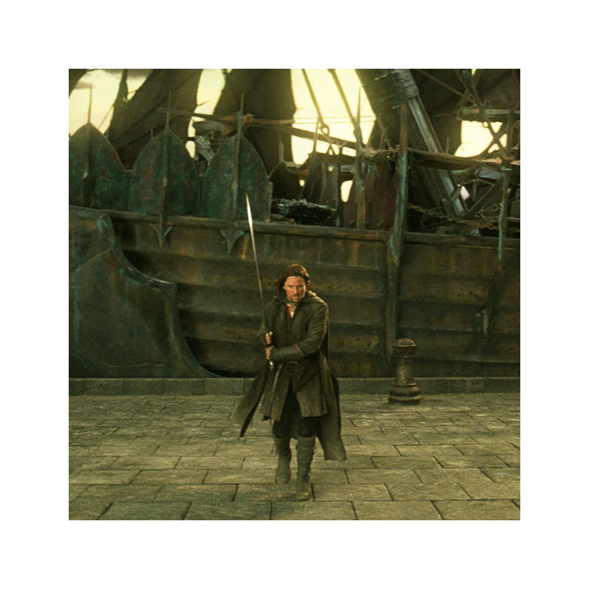 Weta - Statua in miniatura di Aragorn - Il Signore degli Anelli - LOTR