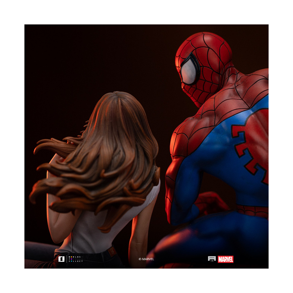 Iron Studios Marvel Comics - Spider-Man e MJ Diorama 1/6
