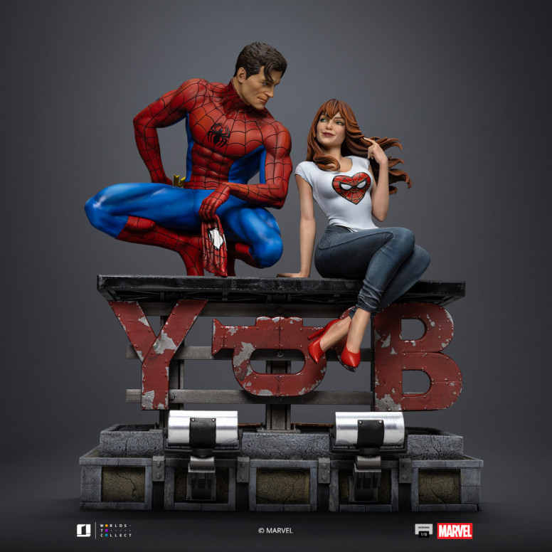 Iron Studios Marvel Comics - Spider-Man e MJ Diorama 1/6