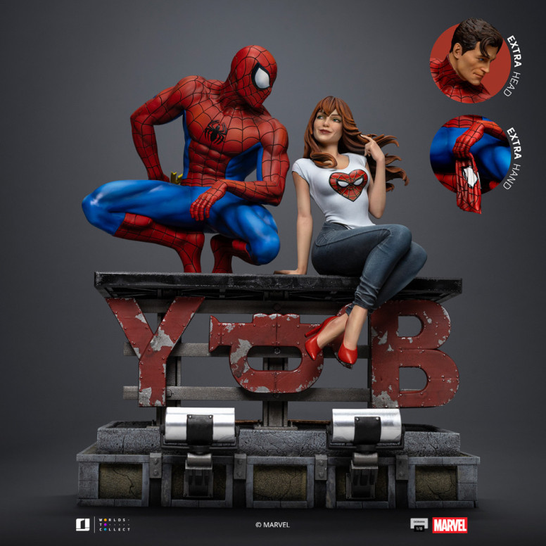 Iron Studios Marvel Comics - Spider-Man e MJ Diorama 1/6