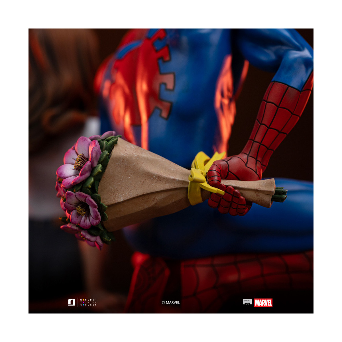 Iron Studios Marvel Comics - Spider-Man e MJ Diorama 1/6