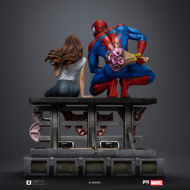 Iron Studios Marvel Comics - Spider-Man e MJ Diorama 1/6