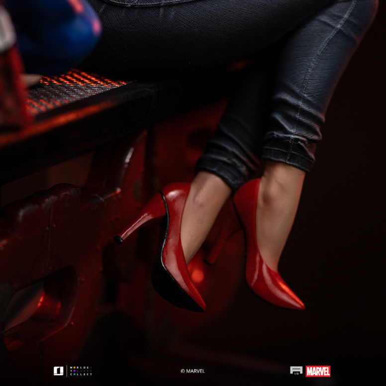 Iron Studios Marvel Comics - Spider-Man e MJ Diorama 1/6