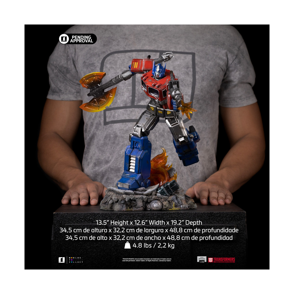 Iron Studios - Transformers - Optimus Prime Demi Art Scale 1/20
