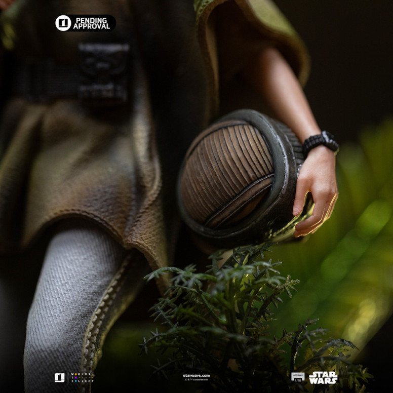 Iron Studios Star Wars - Leia e Wicket Art Scale 1/10 - Il ritorno dello Jedi