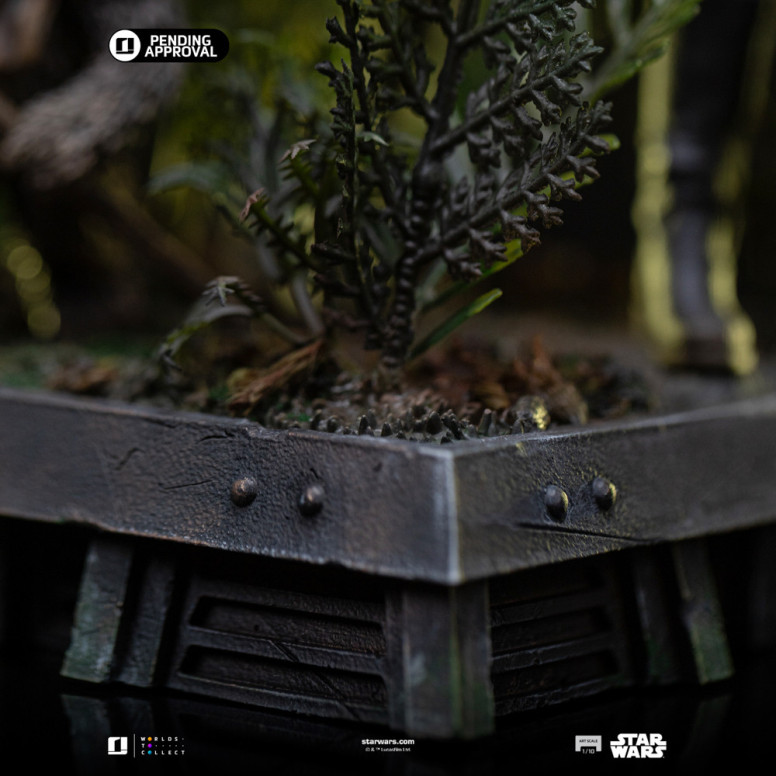 Iron Studios Star Wars - Leia e Wicket Art Scale 1/10 - Il ritorno dello Jedi