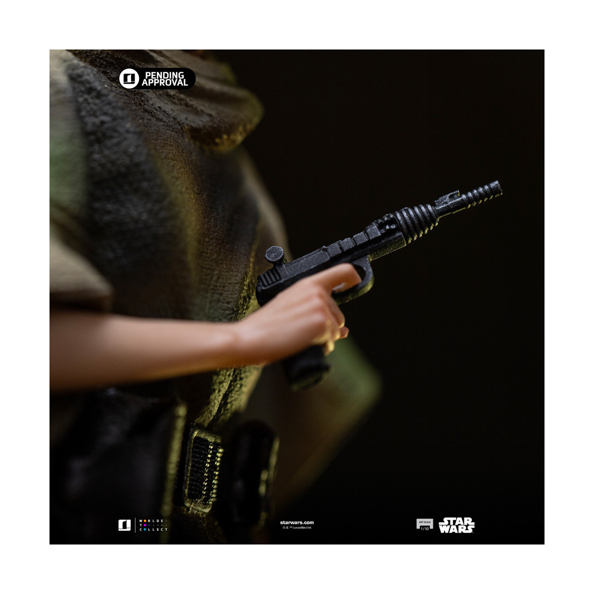 Iron Studios Star Wars - Leia e Wicket Art Scale 1/10 - Il ritorno dello Jedi