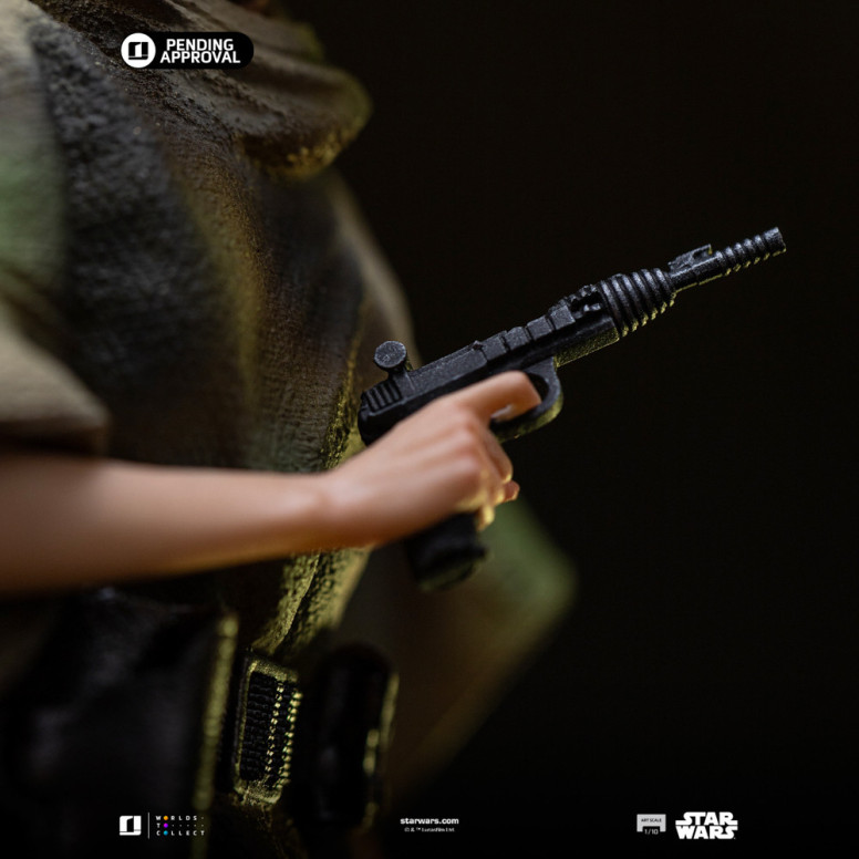 Iron Studios Star Wars - Leia e Wicket Art Scale 1/10 - Il ritorno dello Jedi