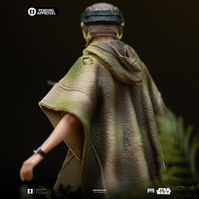 Iron Studios Star Wars - Leia e Wicket Art Scale 1/10 - Il ritorno dello Jedi