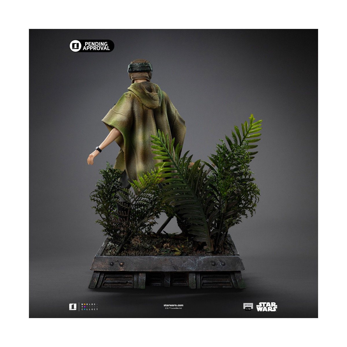 Iron Studios Star Wars - Leia e Wicket Art Scale 1/10 - Il ritorno dello Jedi