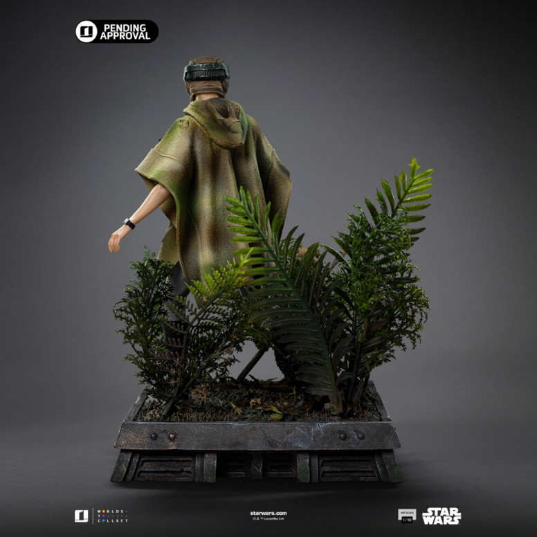 Iron Studios Star Wars - Leia e Wicket Art Scale 1/10 - Il ritorno dello Jedi