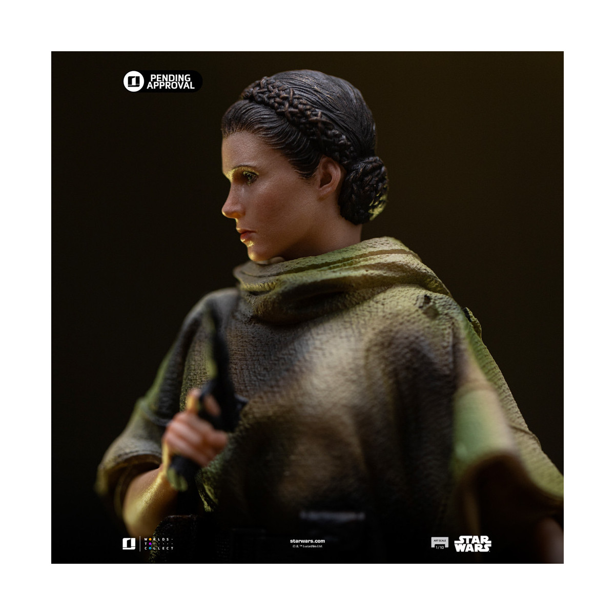 Iron Studios Star Wars - Leia e Wicket Art Scale 1/10 - Il ritorno dello Jedi