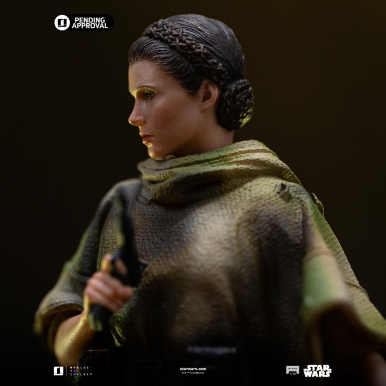 Iron Studios Star Wars - Leia e Wicket Art Scale 1/10 - Il ritorno dello Jedi