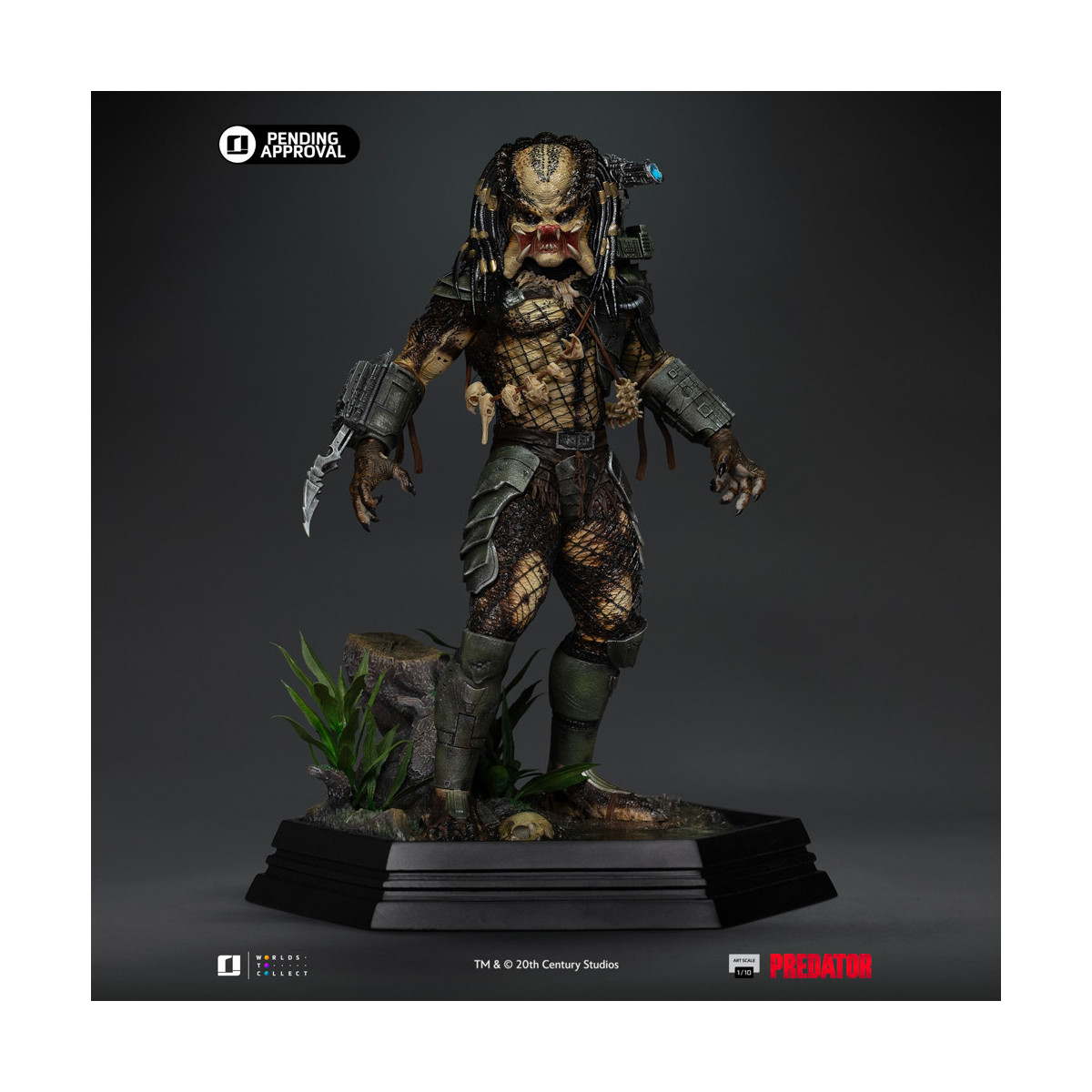 Iron Studios Predator Jungle Hunter - Arte in scala 1/10