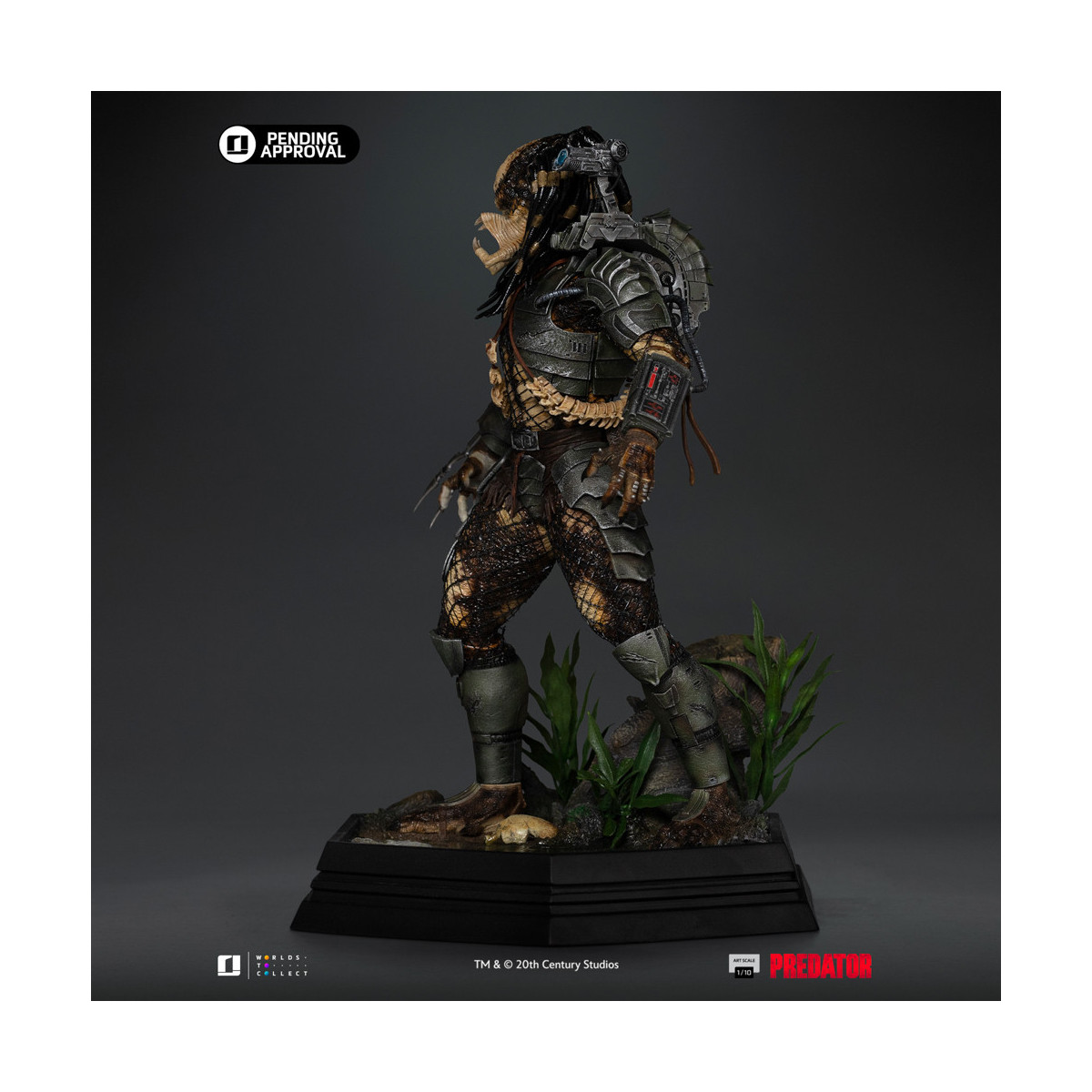Iron Studios Predator Jungle Hunter - Arte in scala 1/10