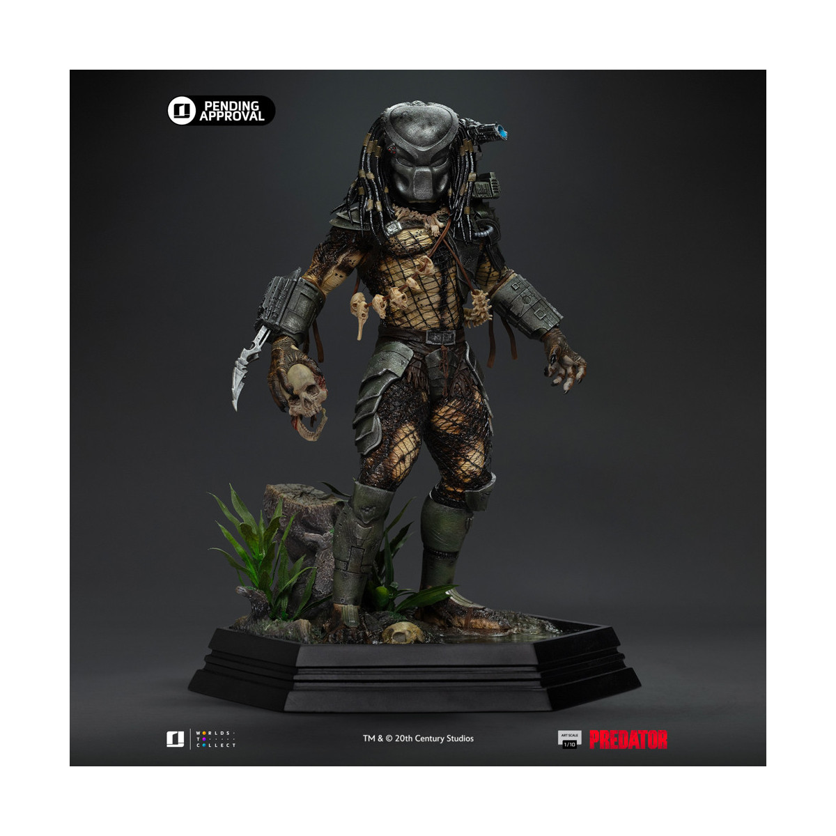 Iron Studios Predator Jungle Hunter - Arte in scala 1/10