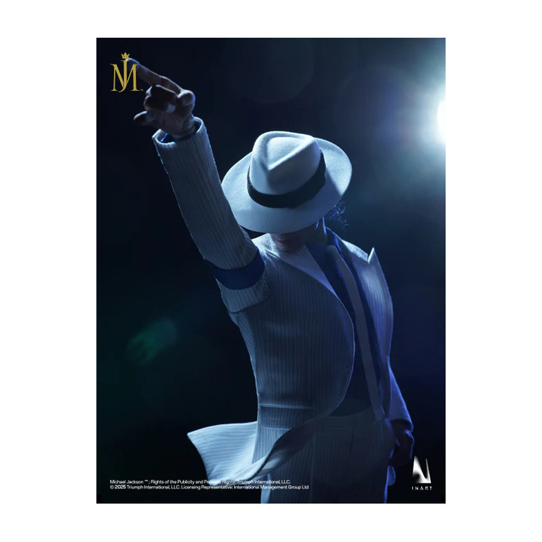 INART - Michael Jackson - MJ - Smooth Criminal Figura da collezione in scala 1/6