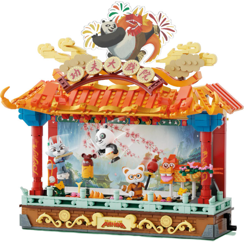 Pantasy - Kung Fu Panda - Teatro del Kung Fu (set di costruzione)