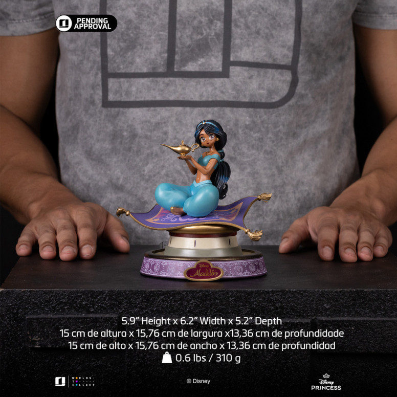 Iron Studios Disney Princess - Jasmine Principessa Anime Arte Scala 1/10