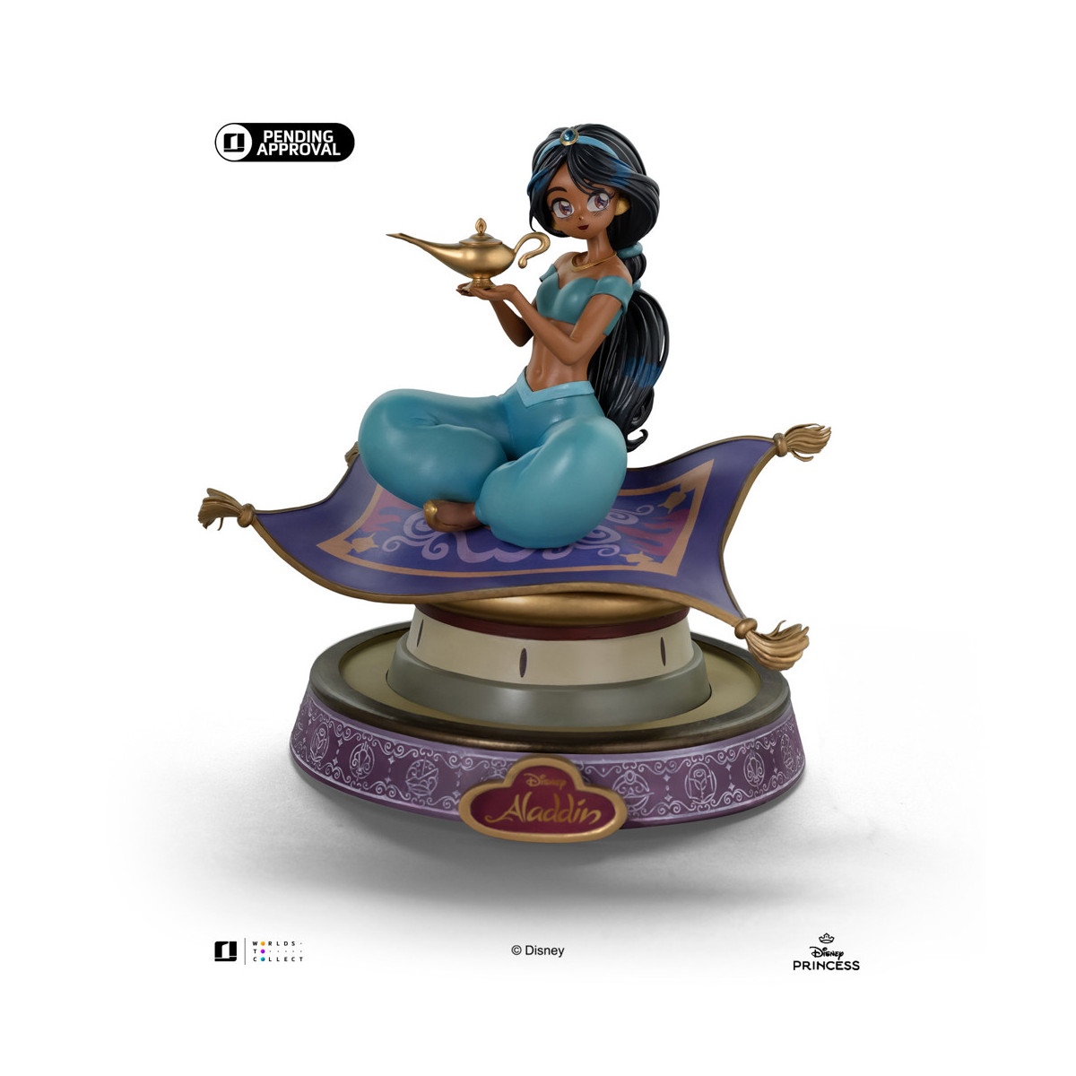 Iron Studios Disney Princess - Jasmine Principessa Anime Arte Scala 1/10
